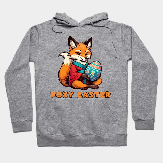 Foxy Easter festival Hoodie by Japanese Fever